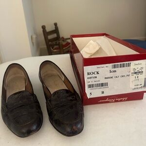Vintage Ferragamo loafers